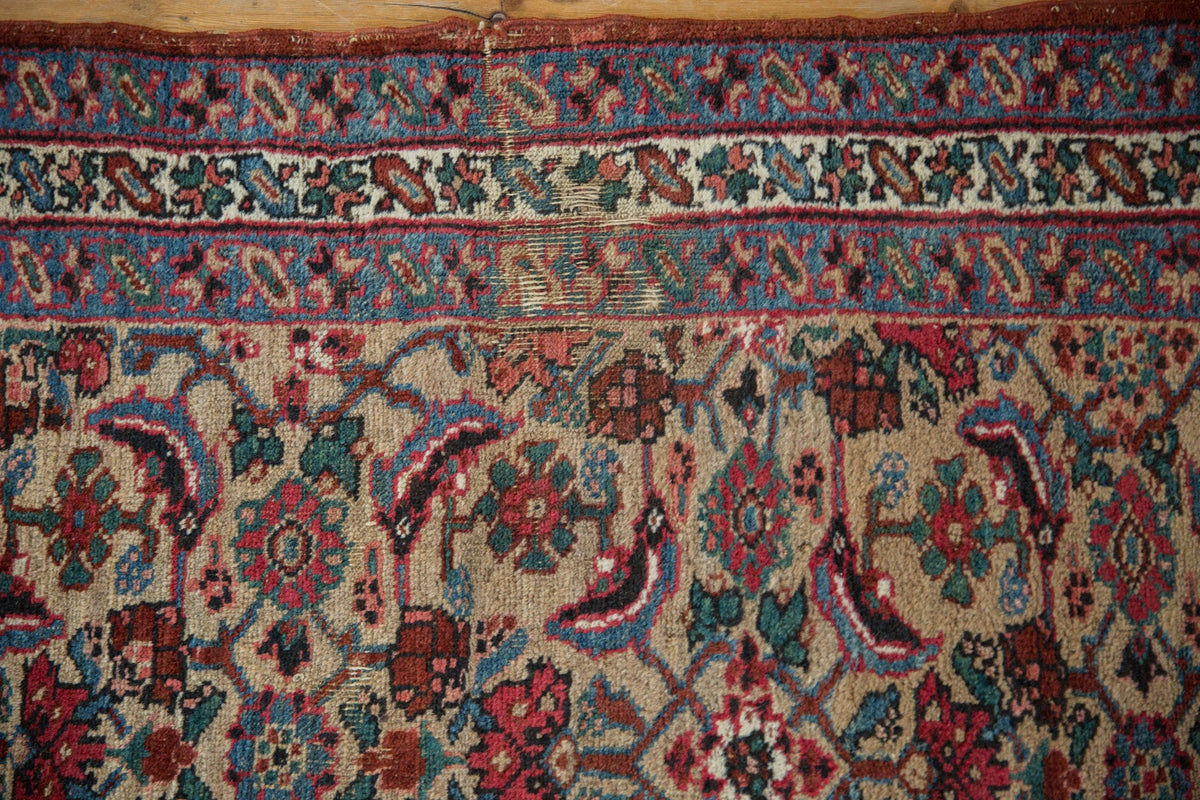 3x14.5 Antique Bijar Rug Runner