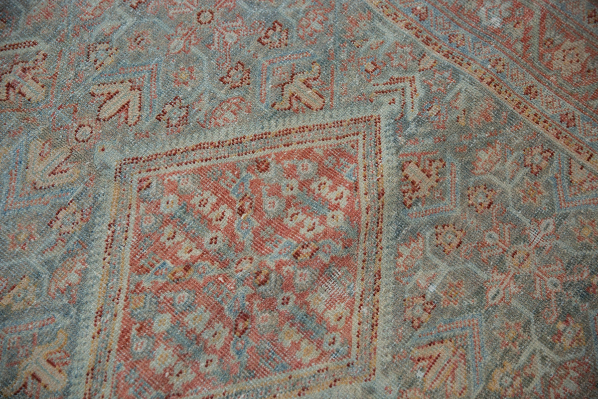 4x6.5 Vintage Distressed Mahal Rug