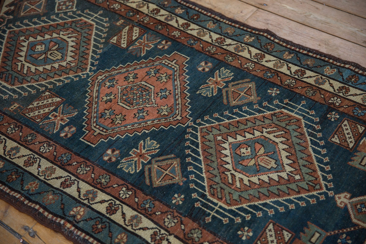 3.5x13.5 Vintage Karaja Rug Runner