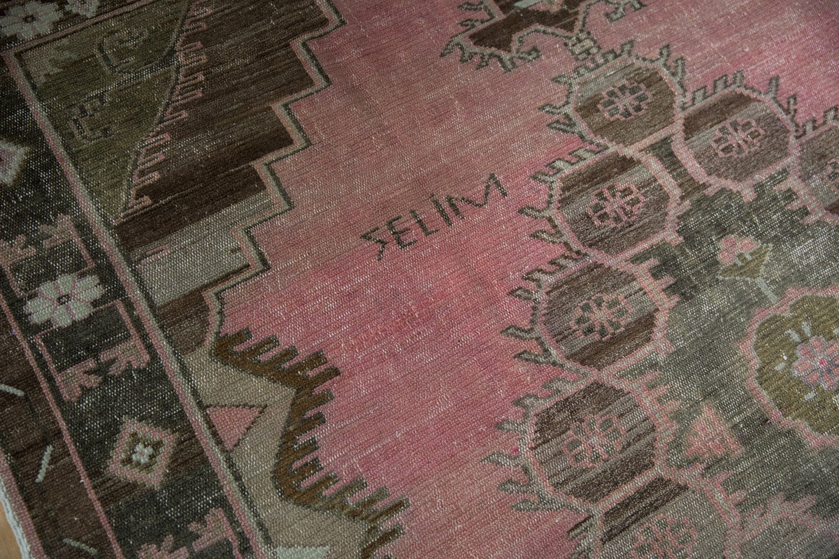 7.5x15.5 Vintage Distressed Kars Carpet Runner