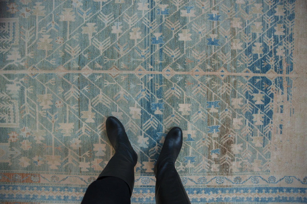 4.5x8 Vintage Fine Distressed Hamadan Rug