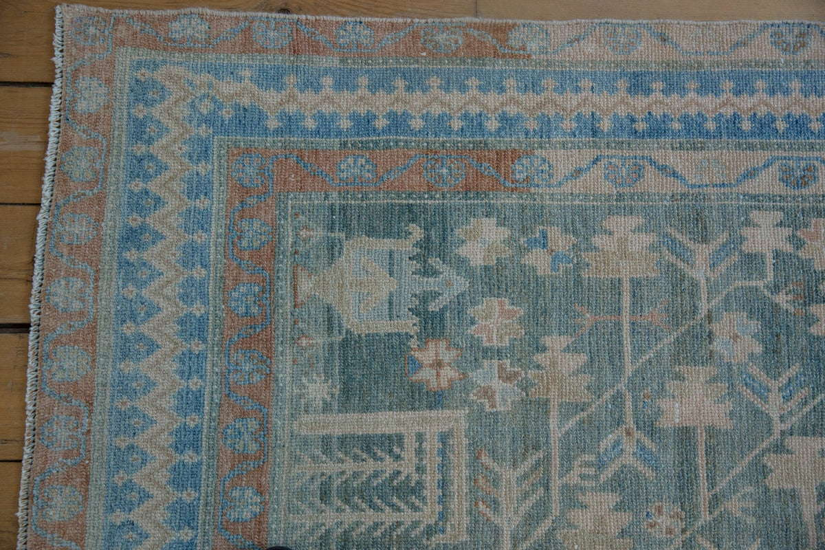 4.5x8 Vintage Fine Distressed Hamadan Rug