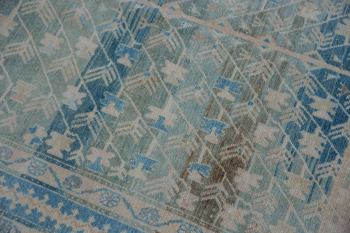 4.5x8 Vintage Fine Distressed Hamadan Rug
