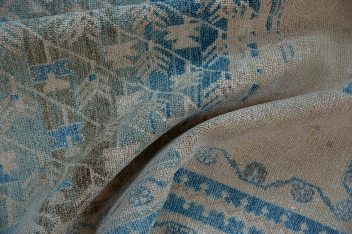 4.5x8 Vintage Fine Distressed Hamadan Rug