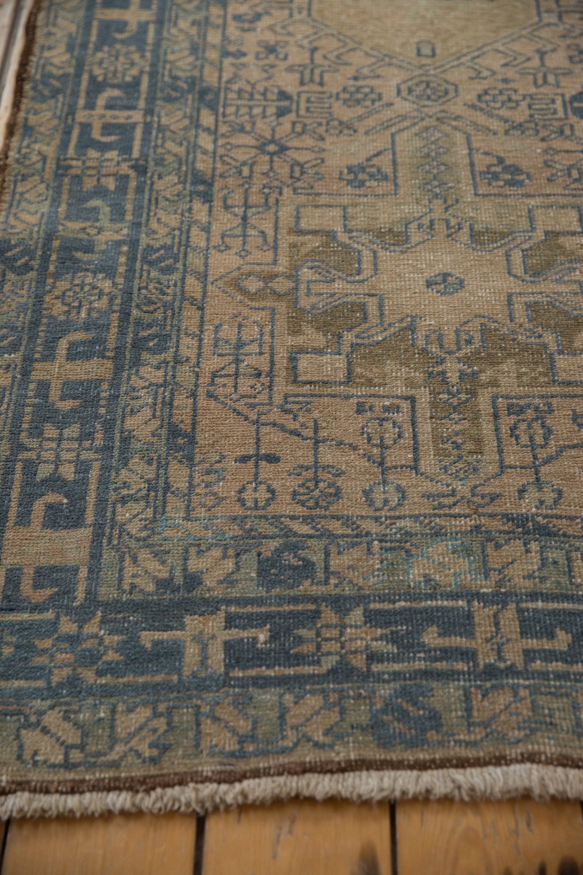3x11 Vintage Distressed Karaja Rug Runner