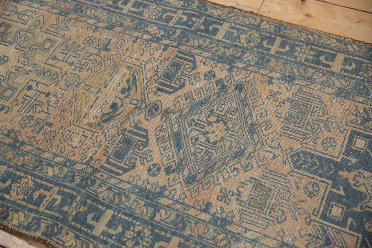 3x11 Vintage Distressed Karaja Rug Runner