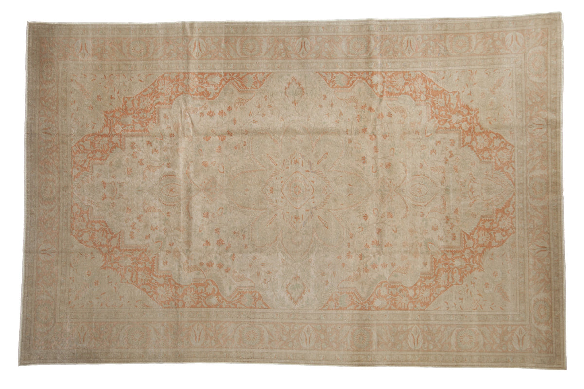 6x9.5 Vintage Fine Distressed Kayseri Carpet