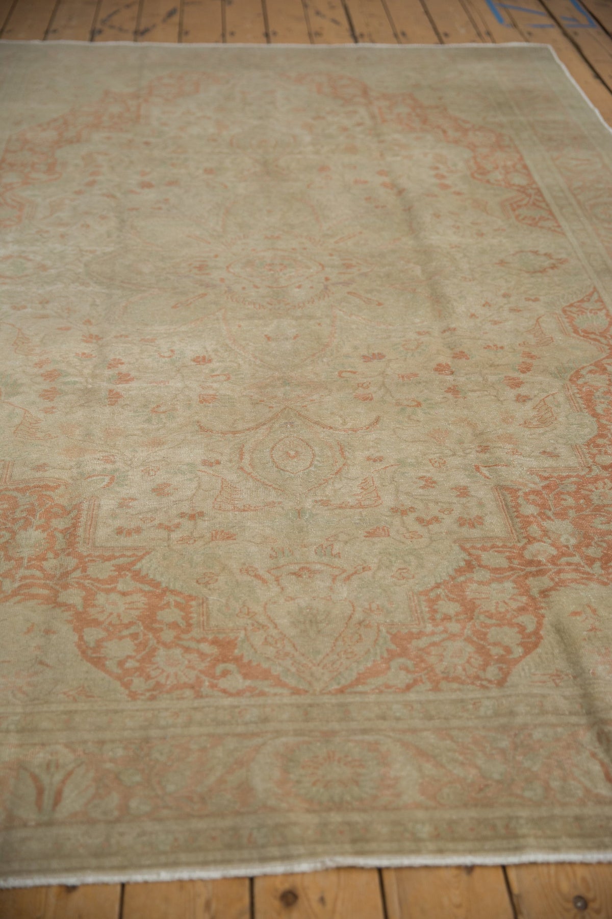6x9.5 Vintage Fine Distressed Kayseri Carpet