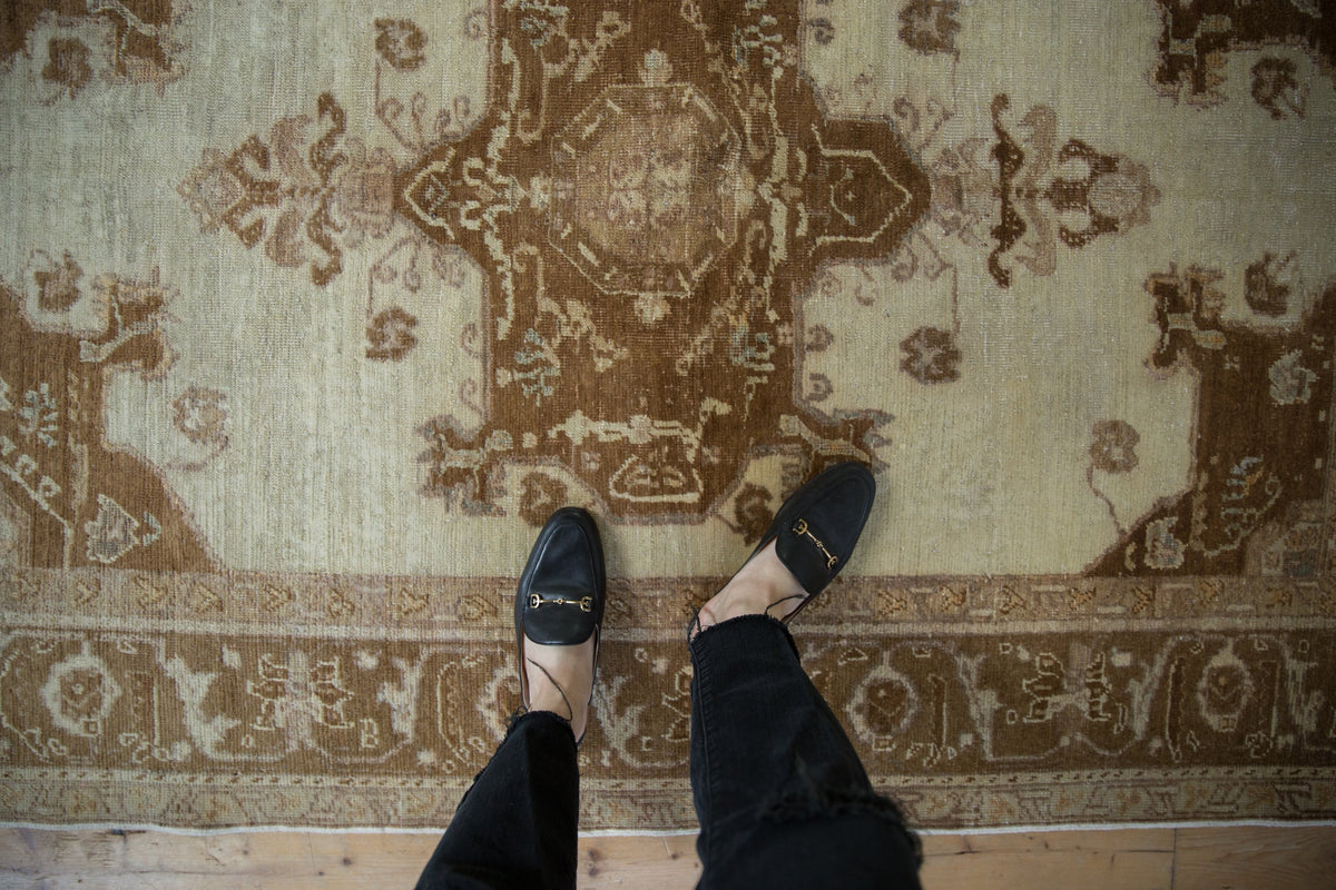 5x7 Vintage Distressed Oushak Rug