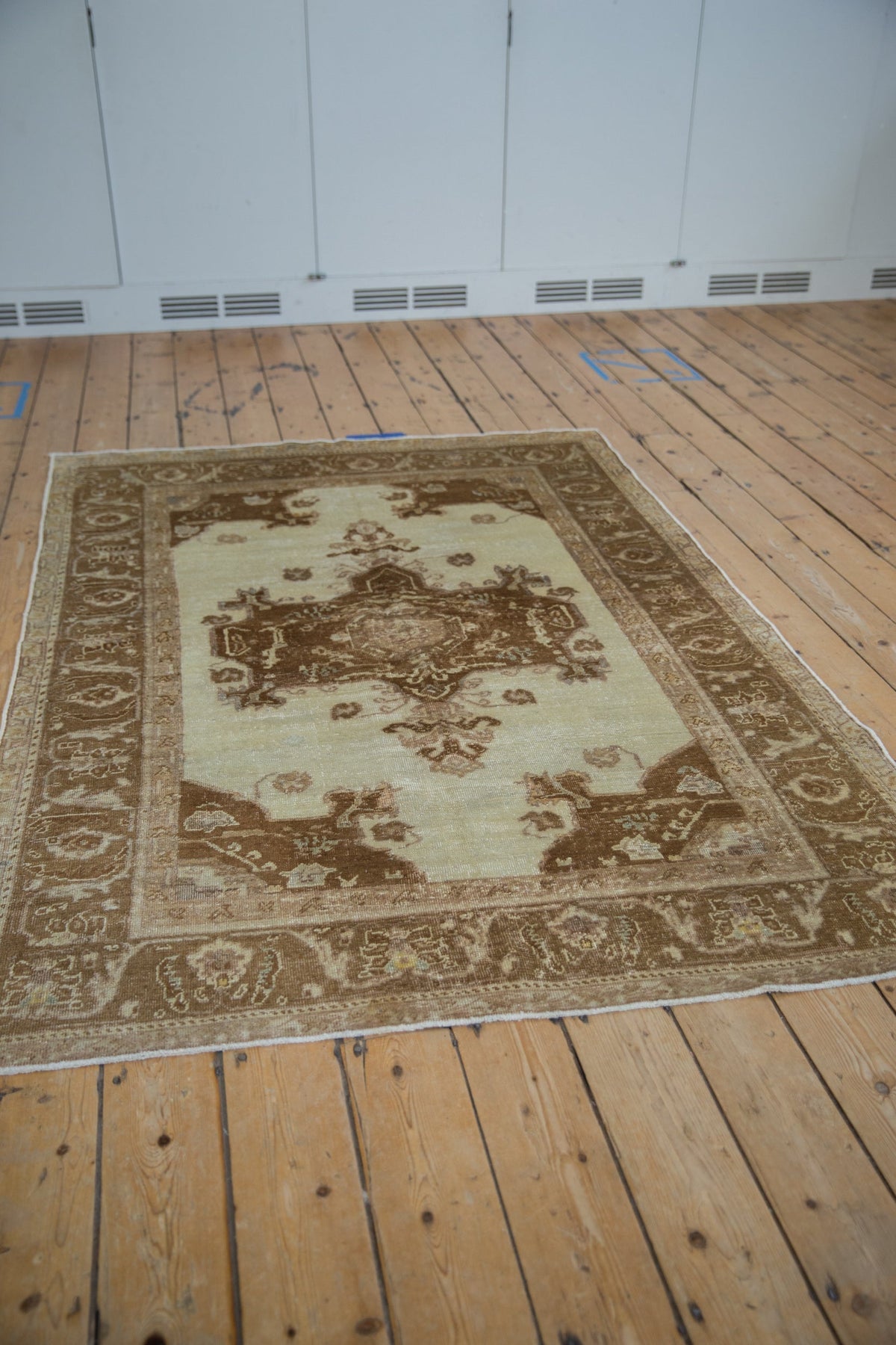 5x7 Vintage Distressed Oushak Rug