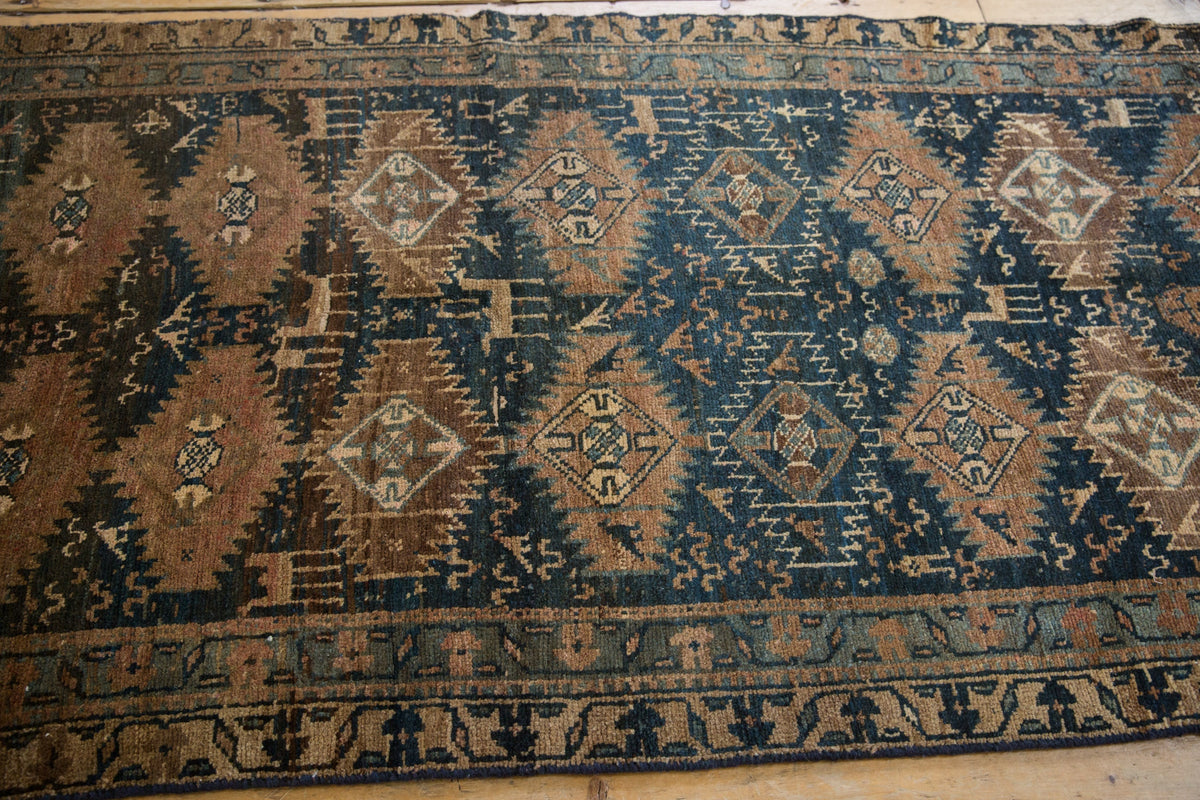 4x10.5 Vintage Distressed Kurd Rug Runner