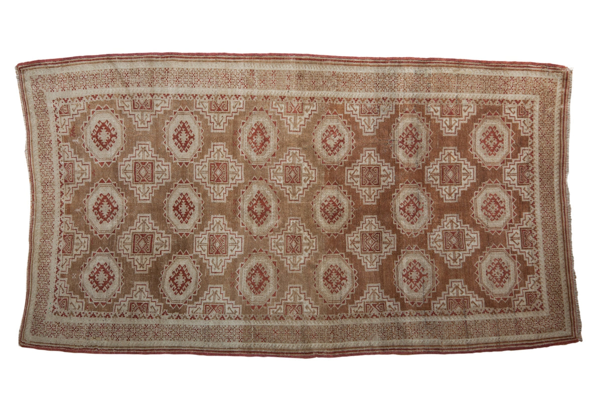 4x7 Vintage Distressed Belouch Rug