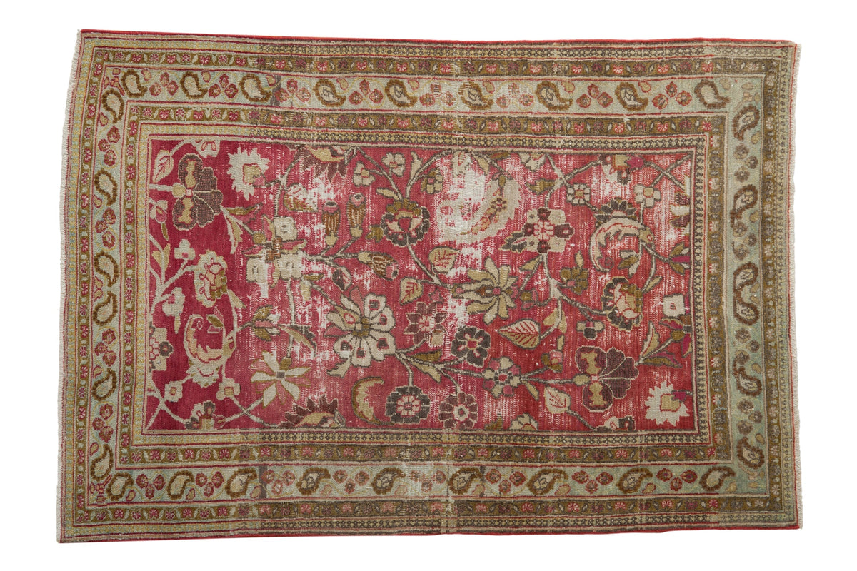 3x4.5 Vintage Distressed Doroksh Rug