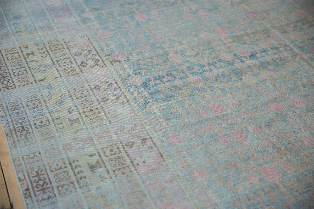 9x17.5 Vintage Distressed Khotan Carpet