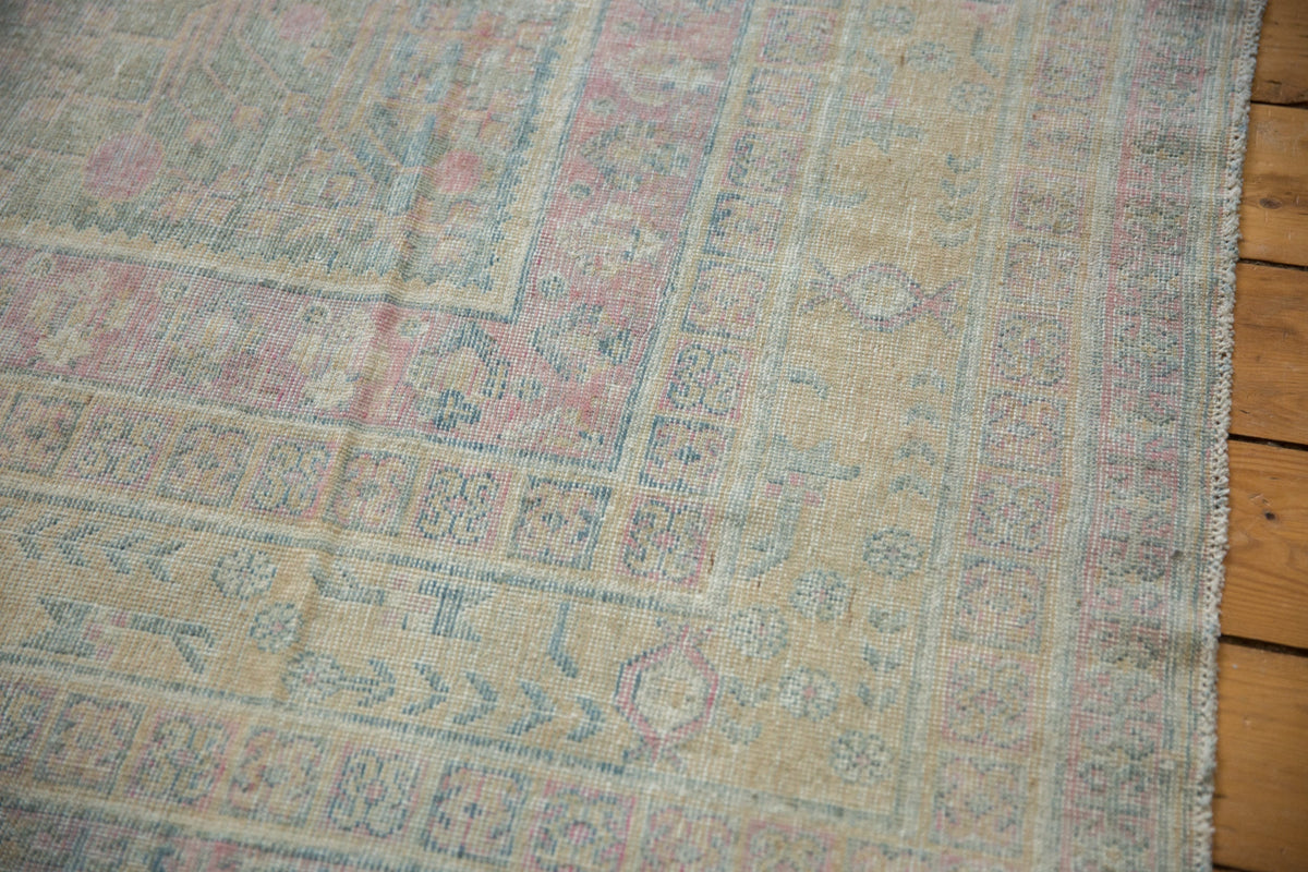 9x17.5 Vintage Distressed Khotan Carpet