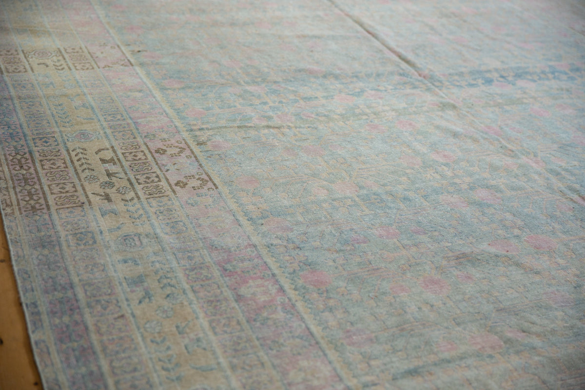 9x17.5 Vintage Distressed Khotan Carpet