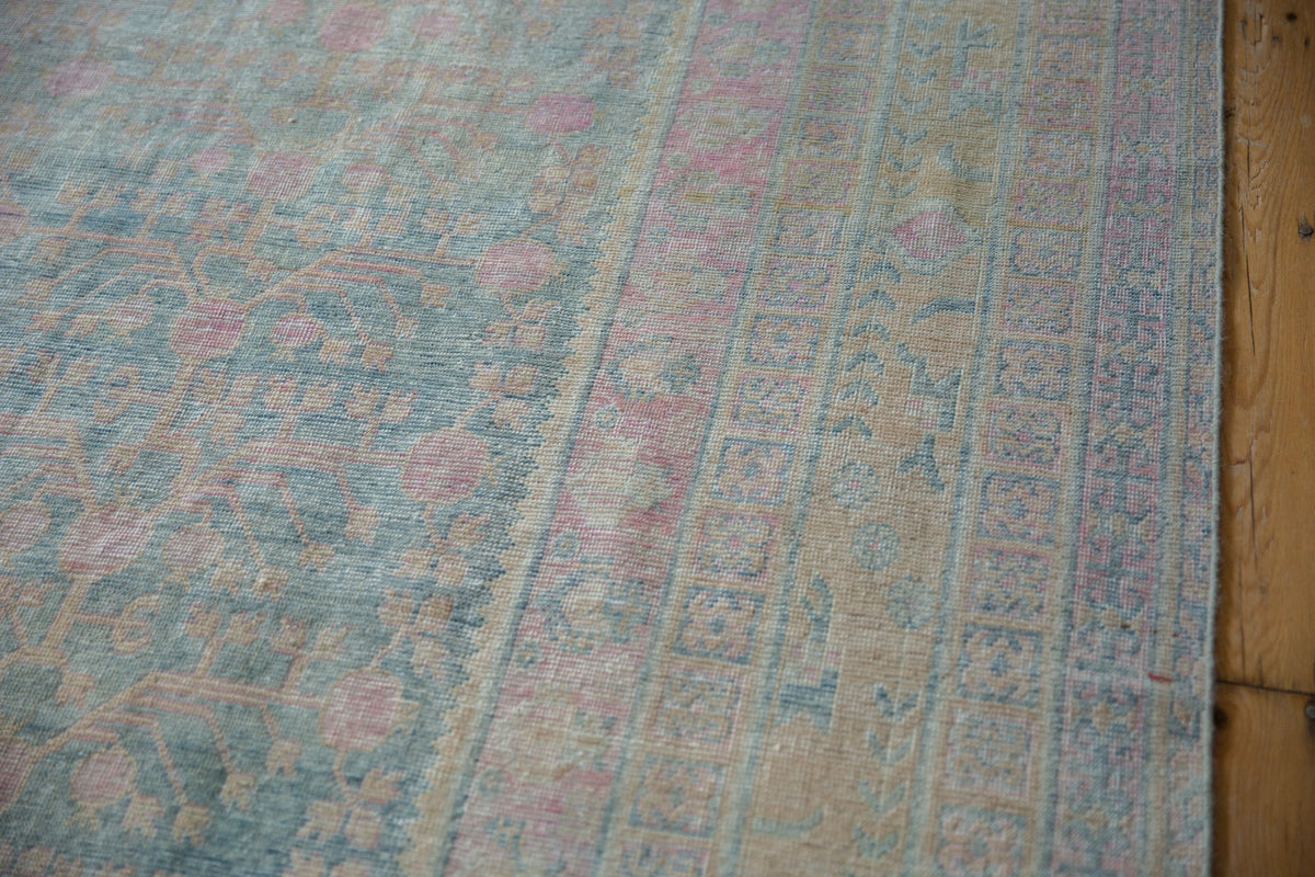 9x17.5 Vintage Distressed Khotan Carpet