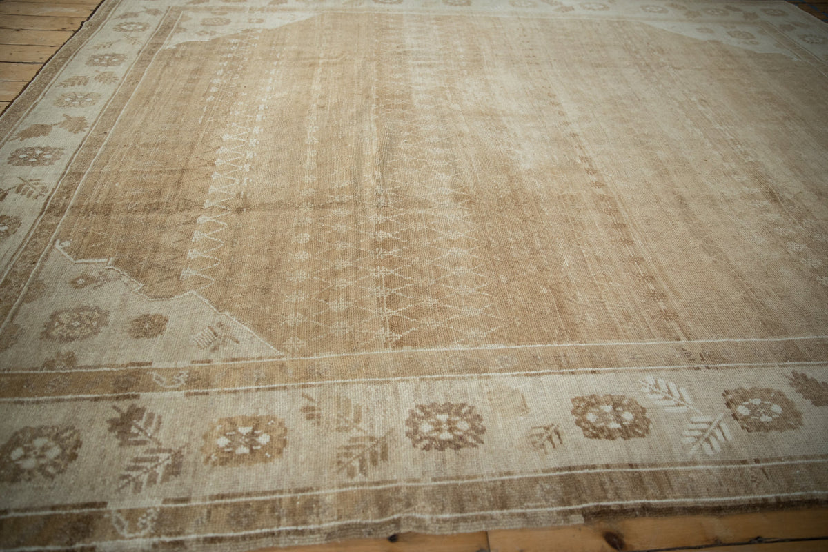 8x10.5 Vintage Distressed Kars Carpet