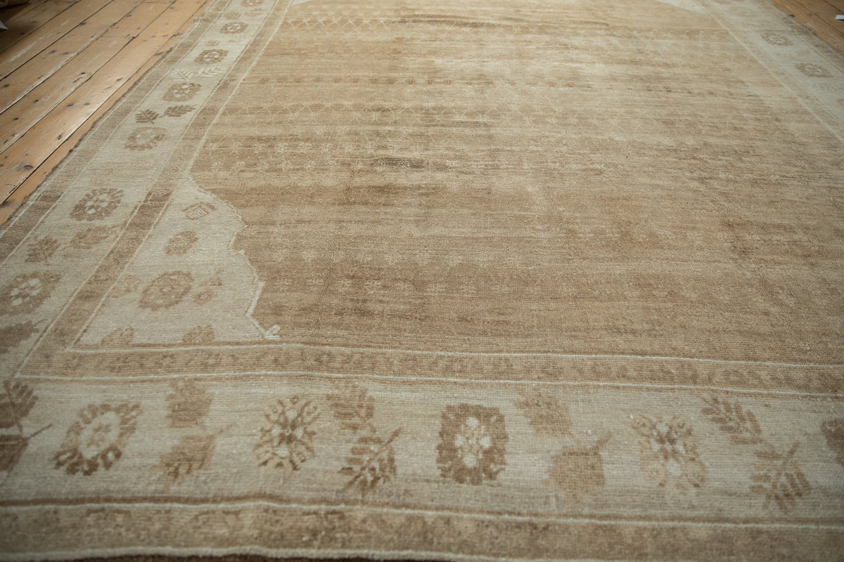 8x10.5 Vintage Distressed Kars Carpet
