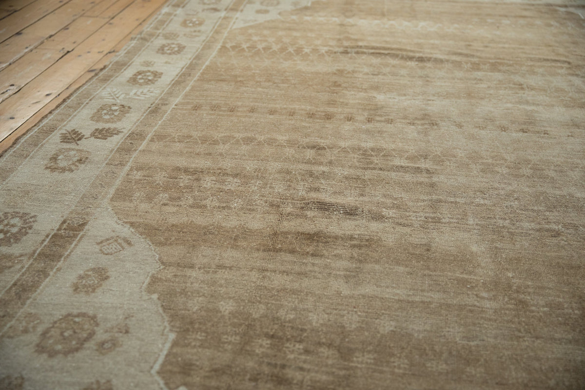 8x10.5 Vintage Distressed Kars Carpet