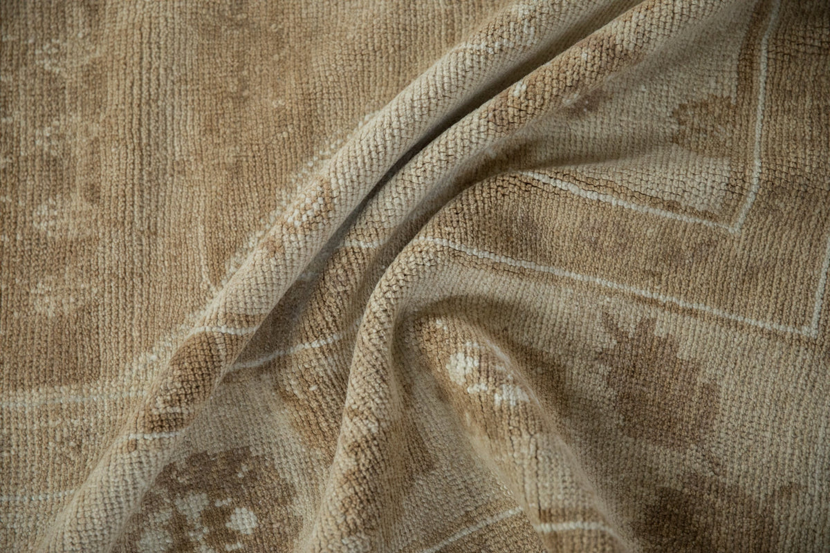 8x10.5 Vintage Distressed Kars Carpet