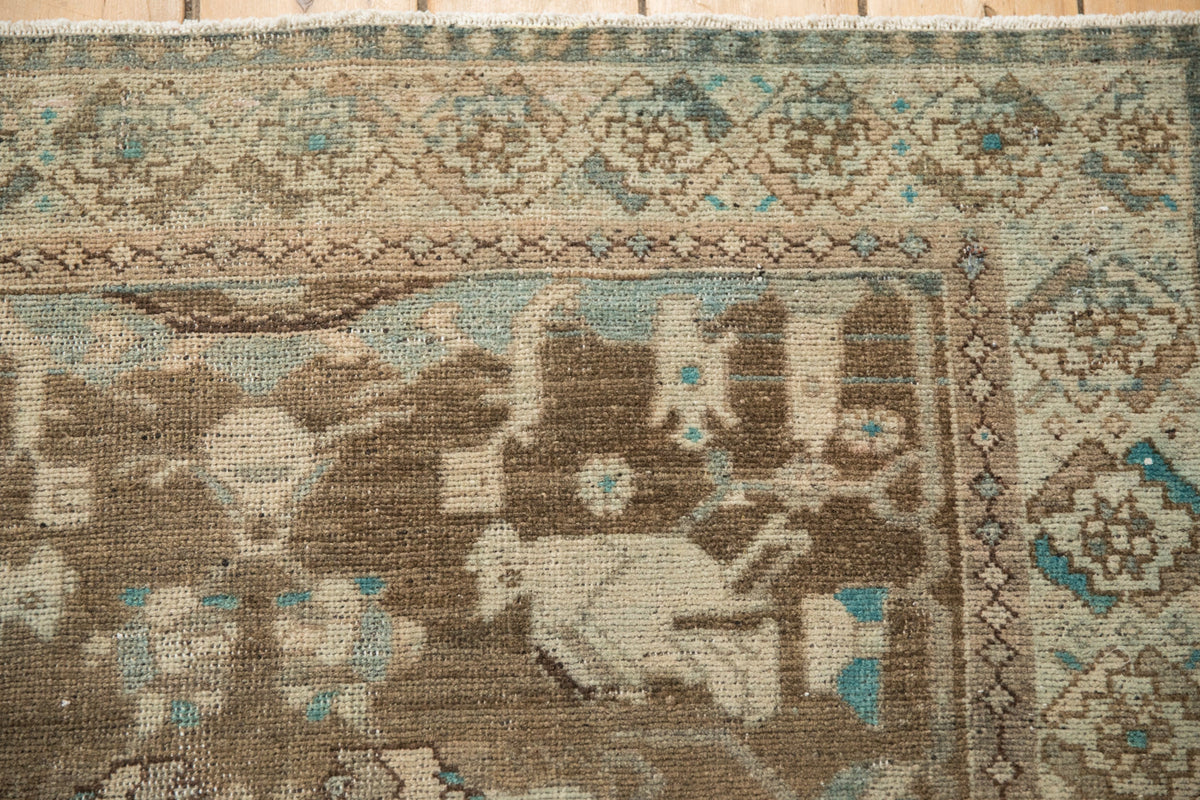 4x6.5 Vintage Distressed Hamadan Rug
