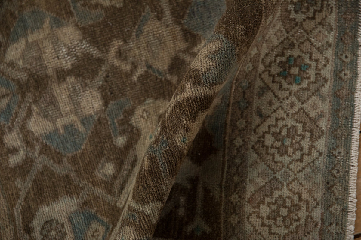4x6.5 Vintage Distressed Hamadan Rug