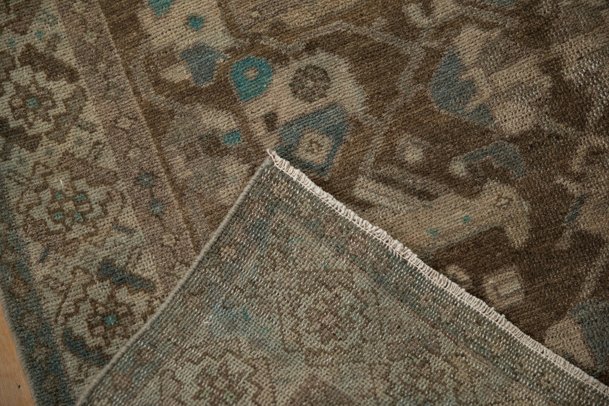 4x6.5 Vintage Distressed Hamadan Rug