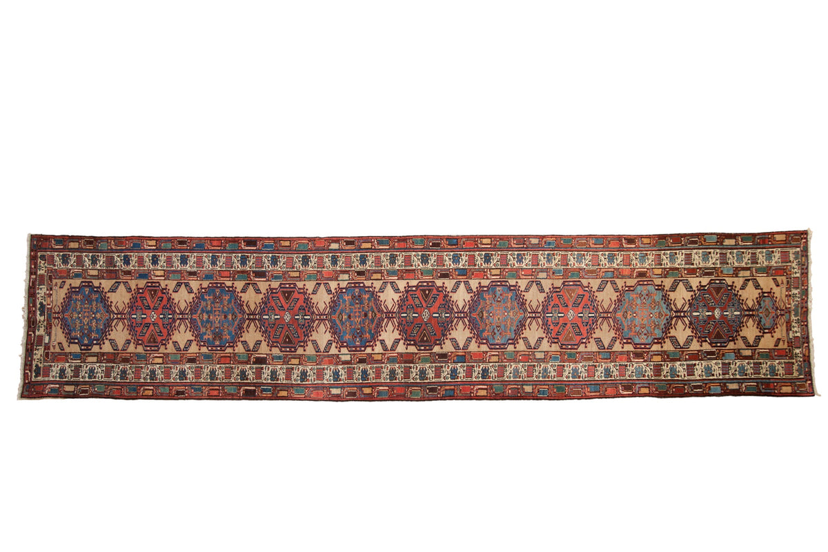 3x15 Vintage Serab Rug Runner
