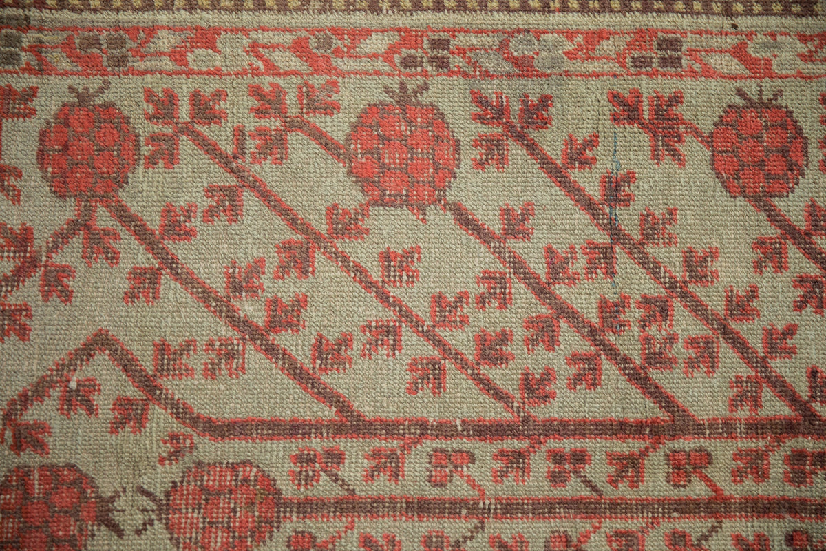 4.5x8.5 Antique Distressed Khotan Rug