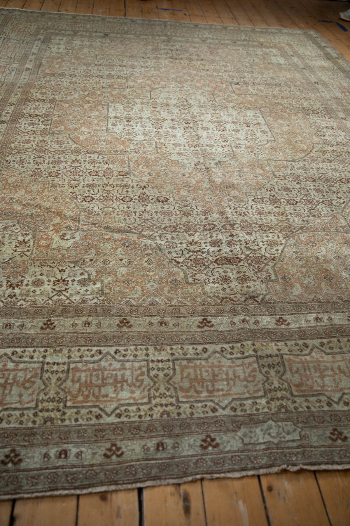 9.5x12 Antique Fine Tabriz Carpet