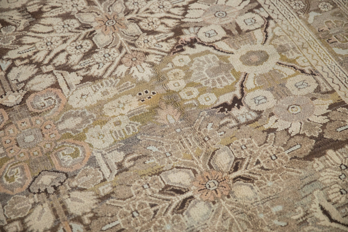 7x10.5 Vintage Distressed Bibikabad Carpet