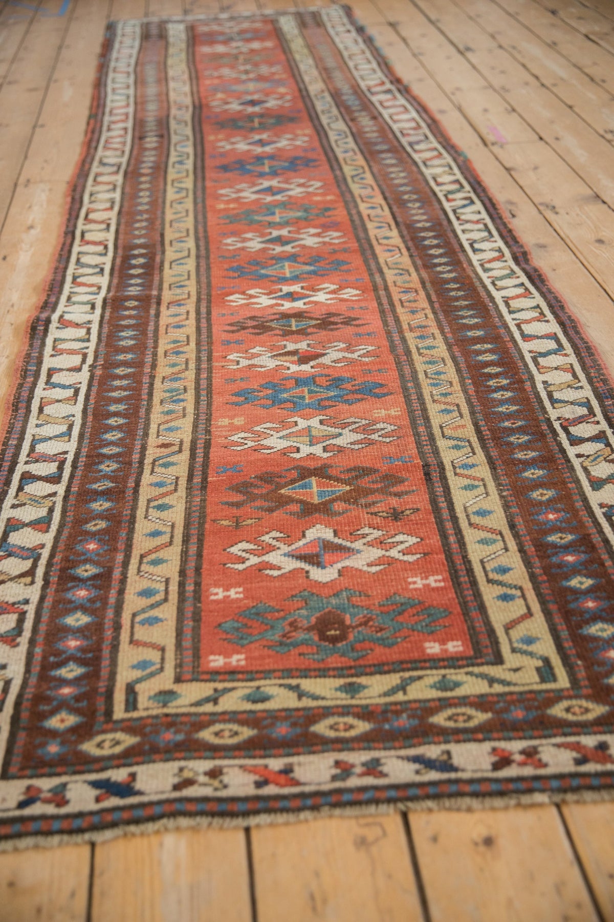 3x11 Antique Caucasian Rug Runner