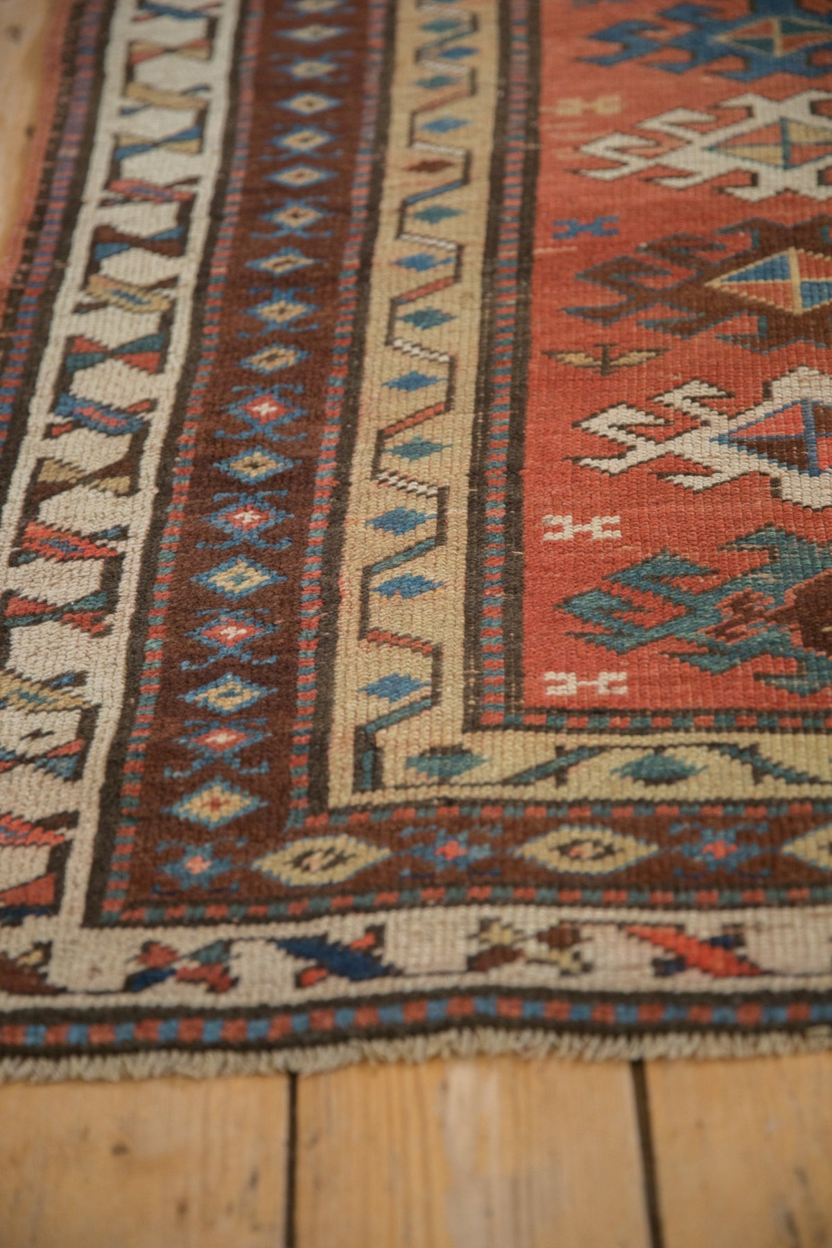 3x11 Antique Caucasian Rug Runner