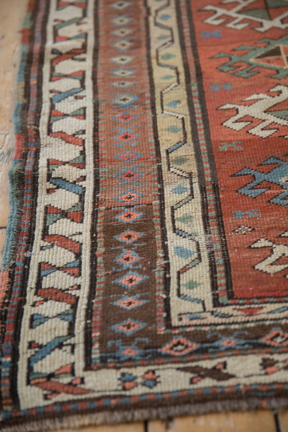 3x11 Antique Caucasian Rug Runner