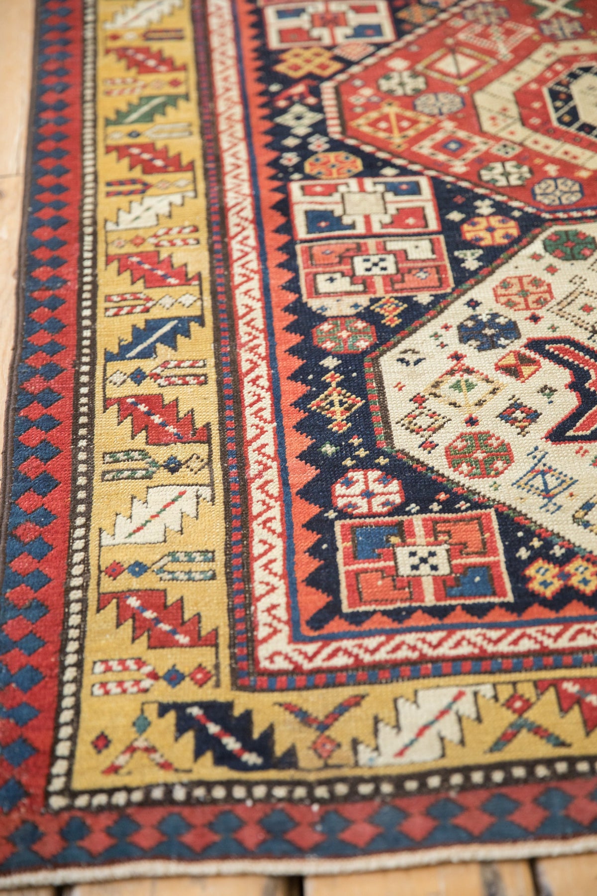 3.5x9.5 Antique Kazak Rug Runner