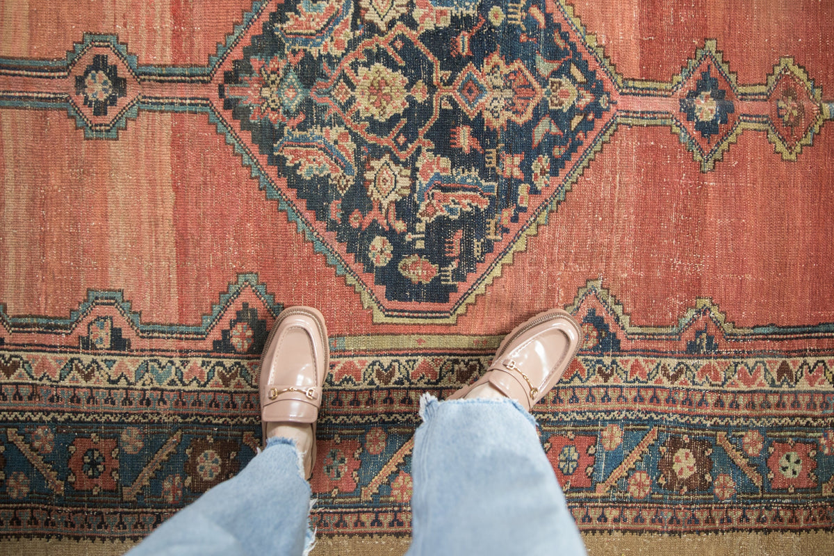5.5x11 Antique Hamadan Rug Runner