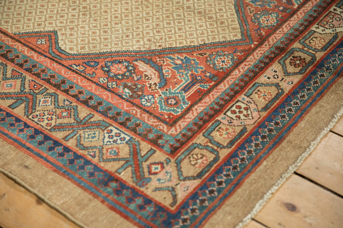 4.5x10 Antique Serab Rug Runner