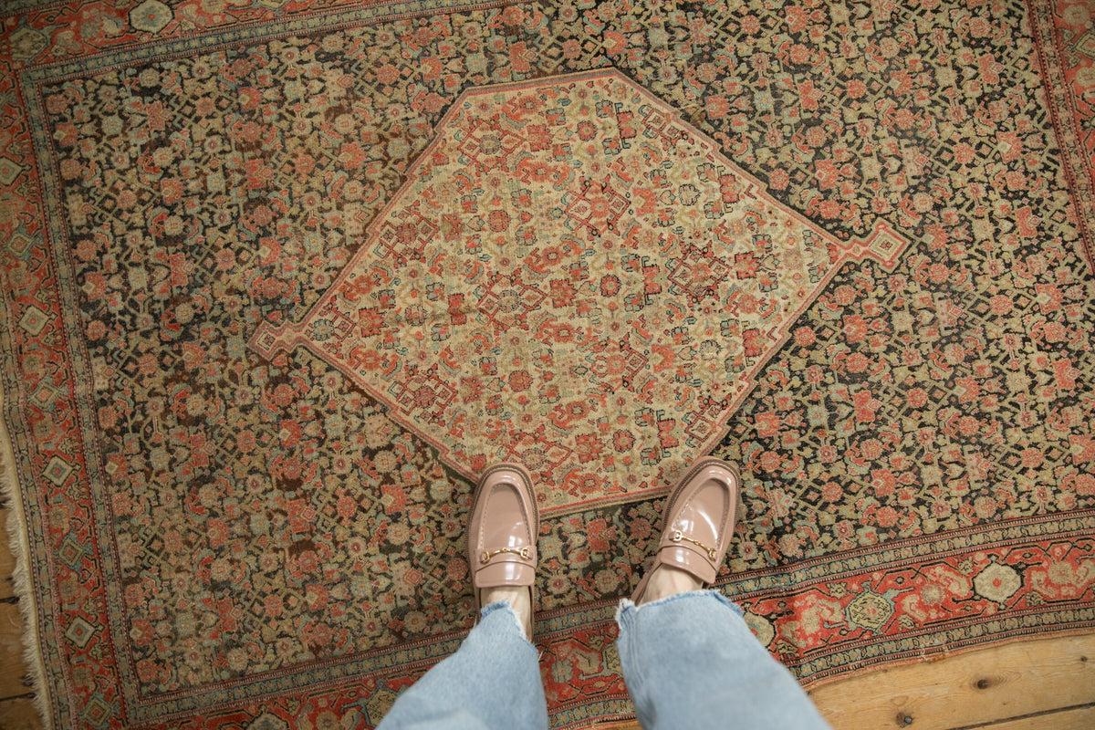 4x6 Antique Senneh Rug