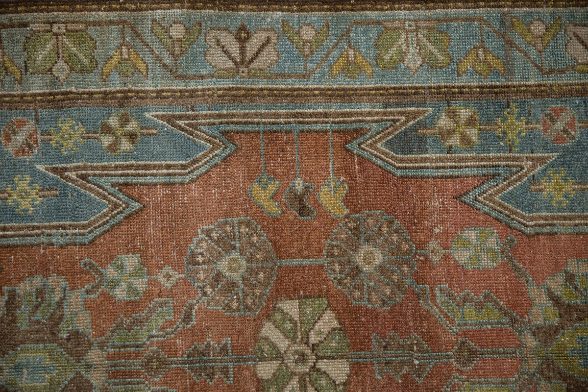 2.5x4 Vintage Distressed Mazlaghan Rug