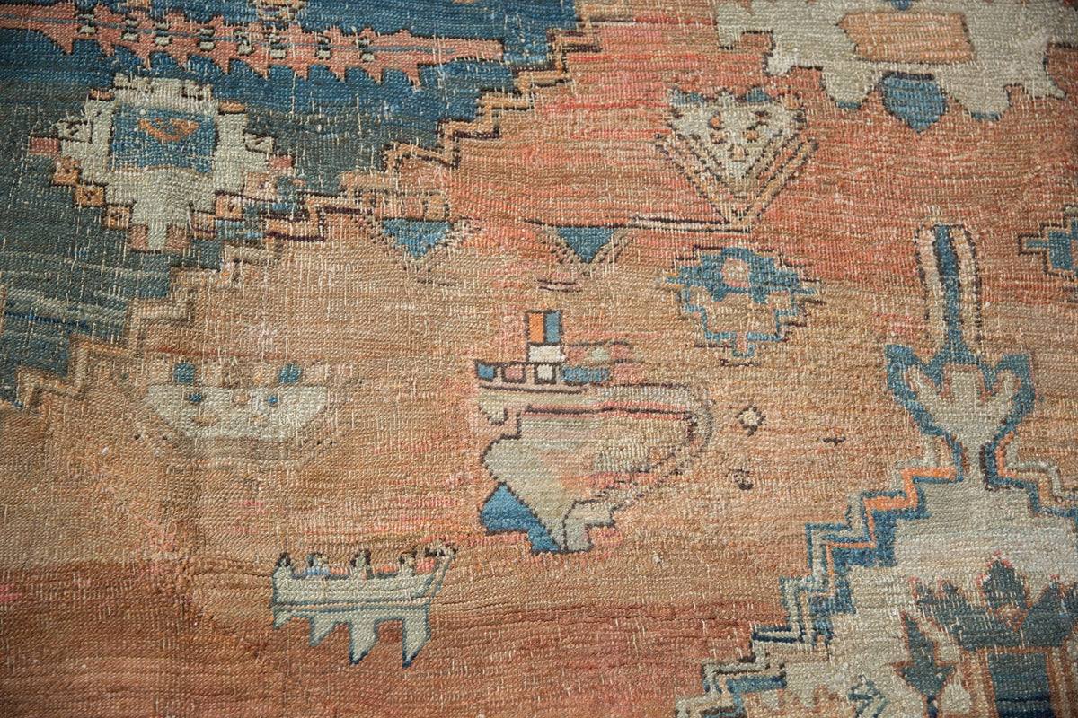 10x12.5 Antique Serapi Carpet