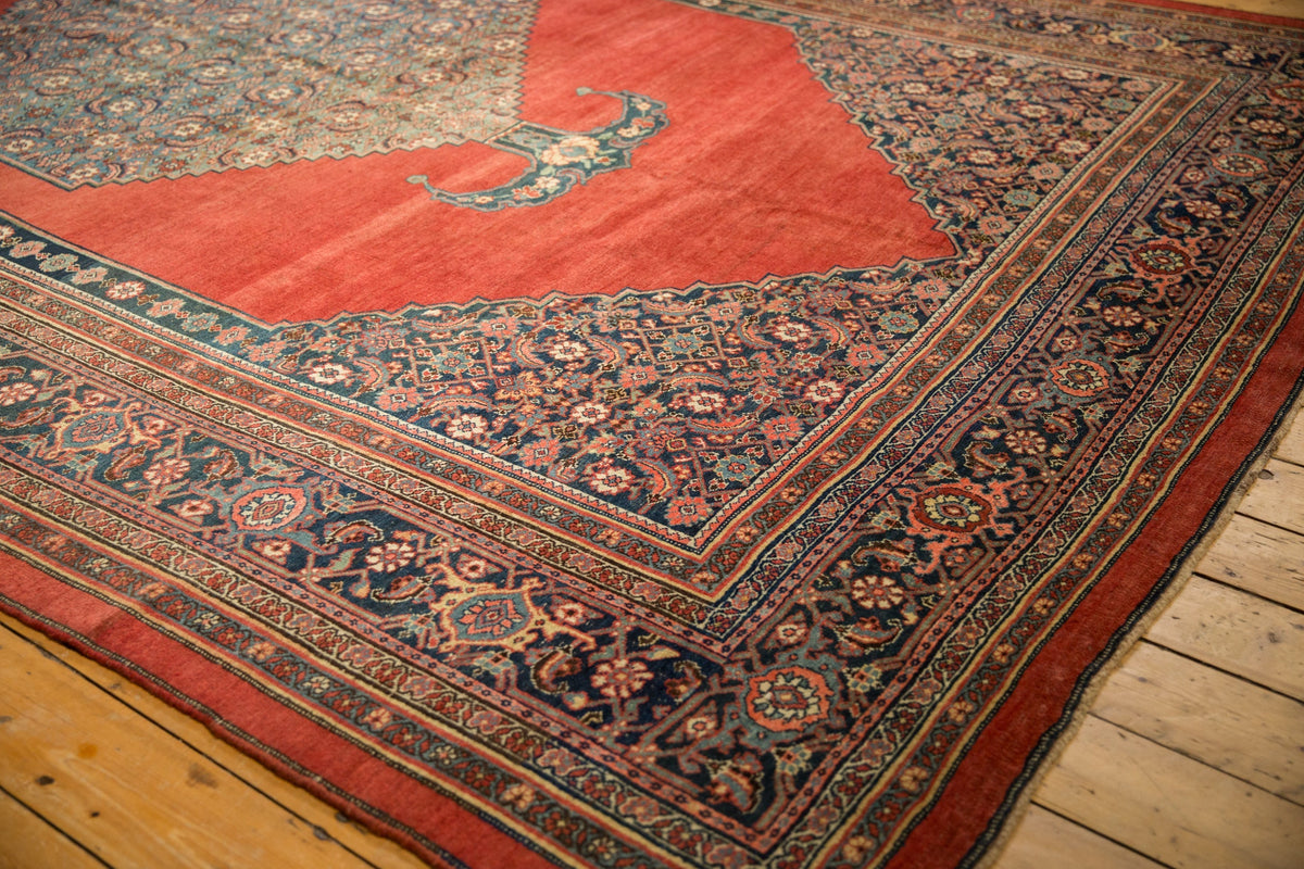 9x14.5 Antique Bijar Carpet