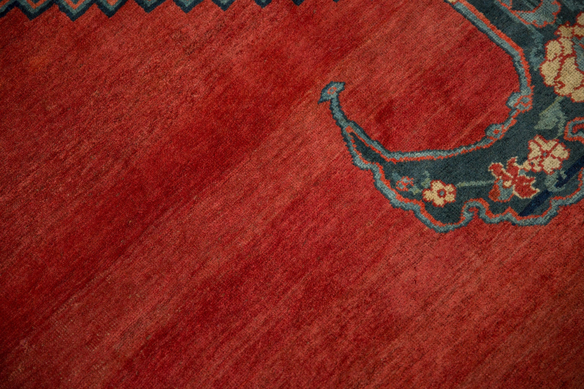 9x14.5 Antique Bijar Carpet