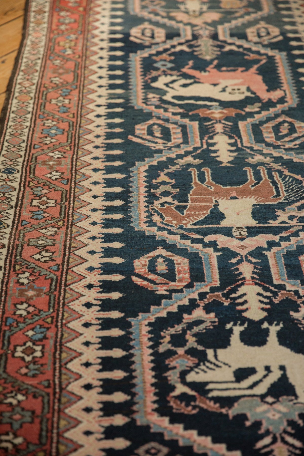 3.5x16 Antique Malayer Rug Runner