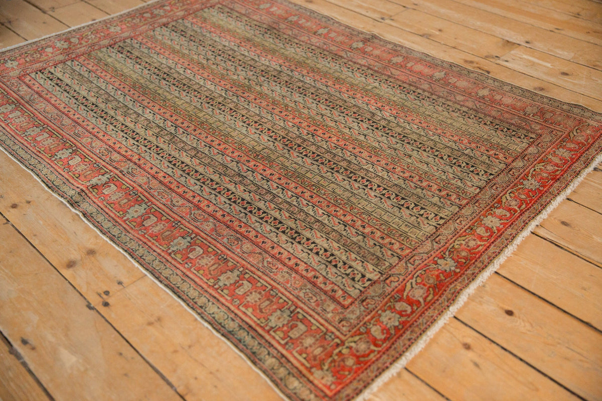 3.5x5 Antique Senneh Rug