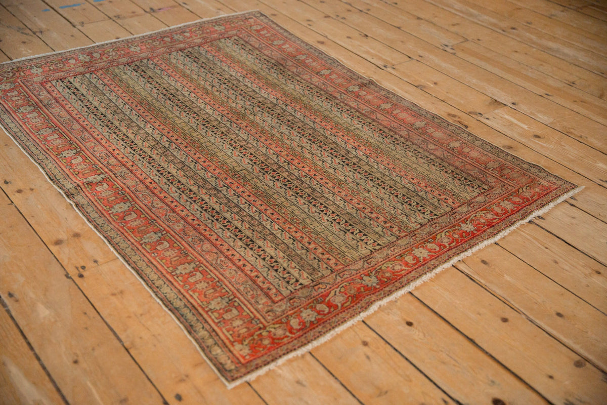 3.5x5 Antique Senneh Rug