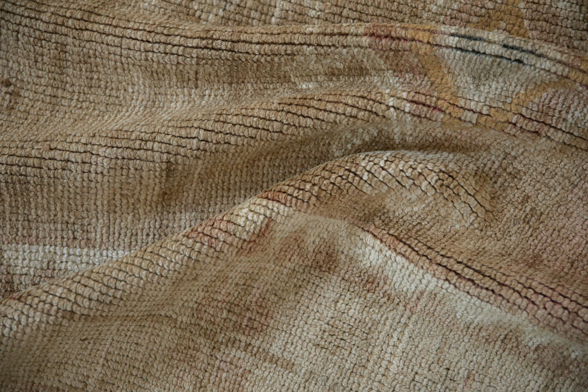 7.5x11 Vintage Distressed Kars Carpet