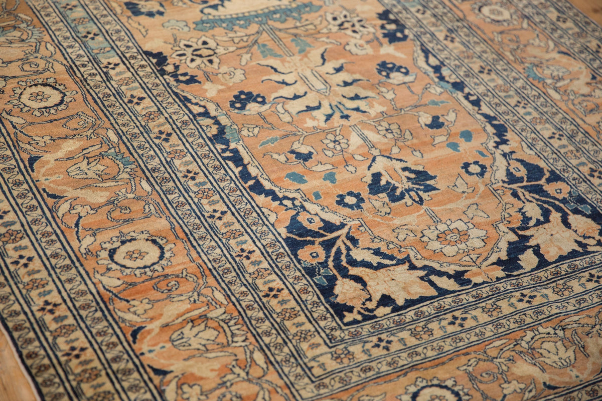 4.5x6 Antique Fine Tabriz Rug