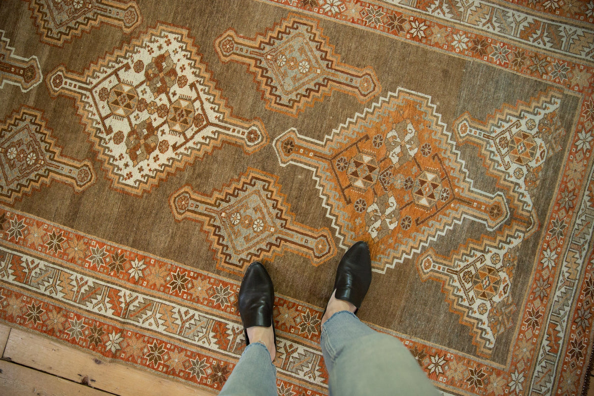 4.5x8.5 Vintage Distressed Kurd Rug