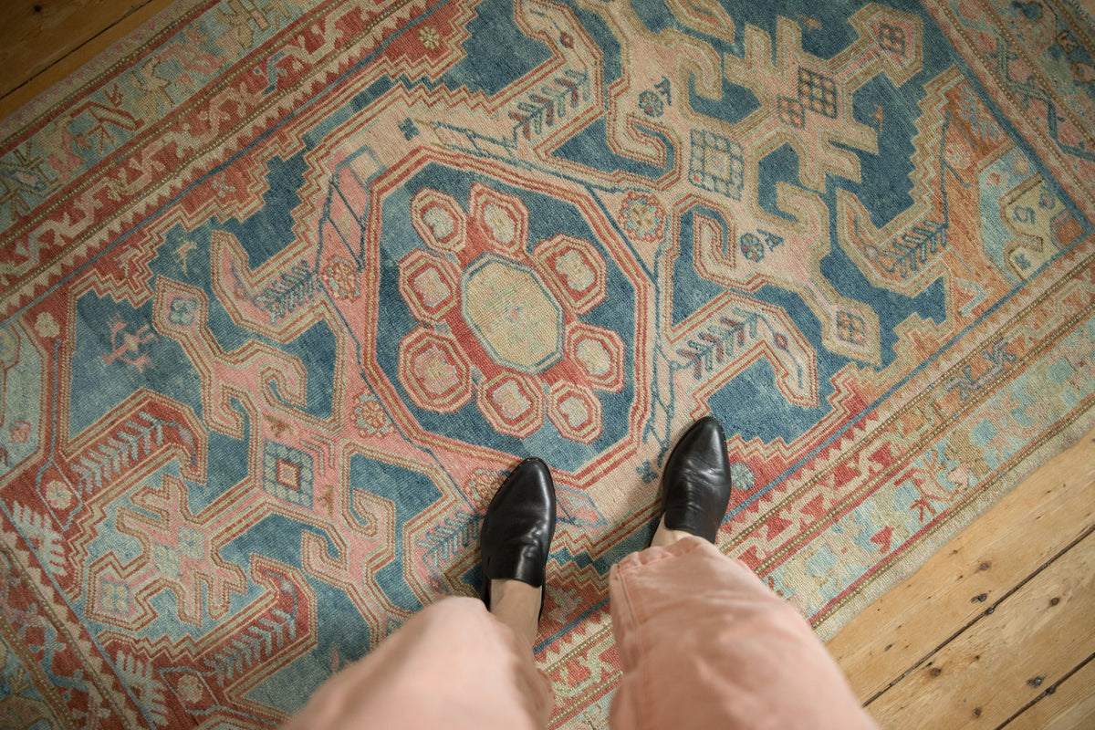 4x6 Vintage Distressed Malayer Rug